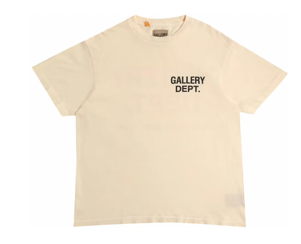 Gallery Dept. Souvenir T-Shirt Cream/Orange