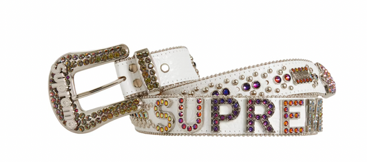 Supreme b.b. simon Belt White