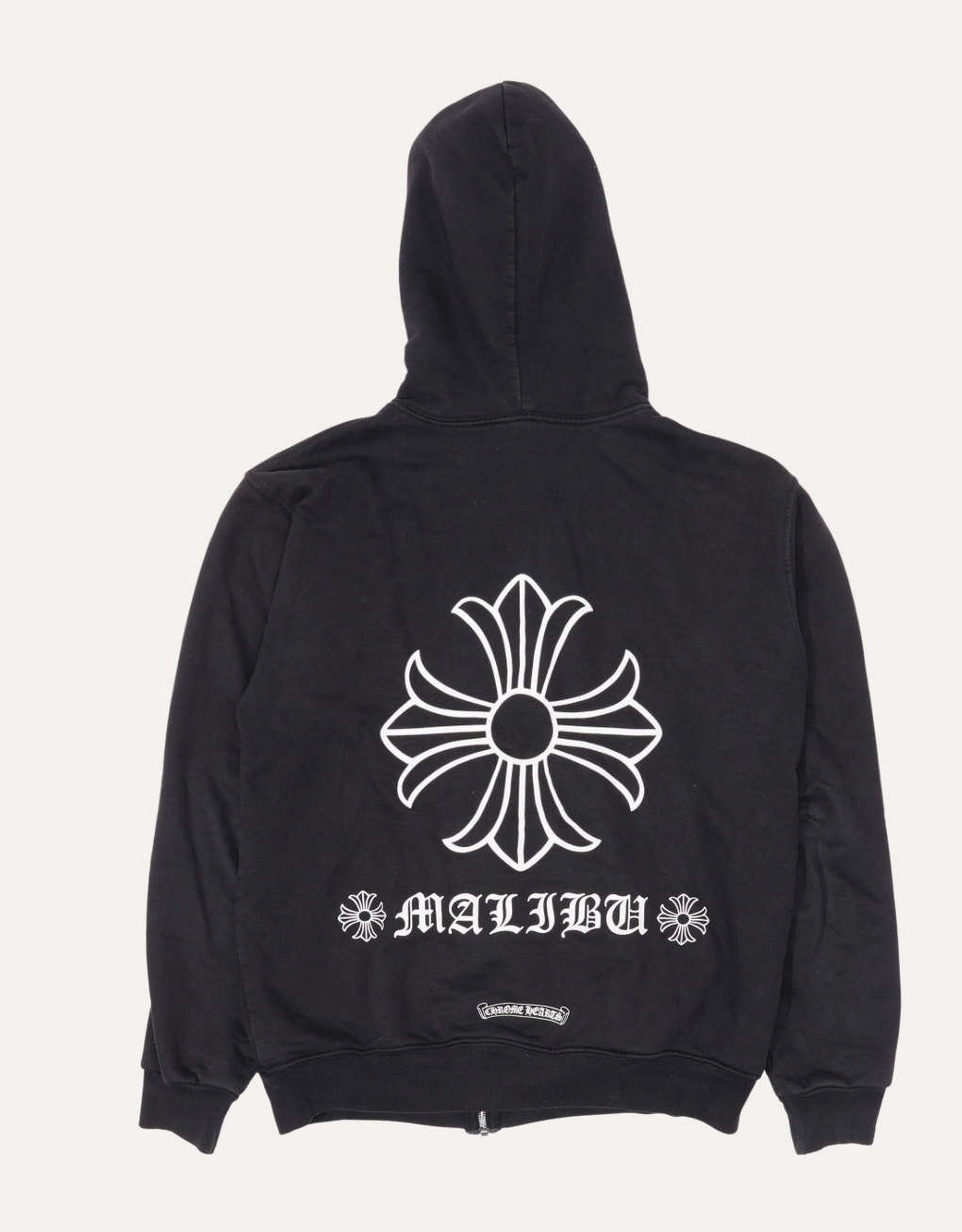 Chrome Hearts Malibu Exclusive Thermal Hoodie Black