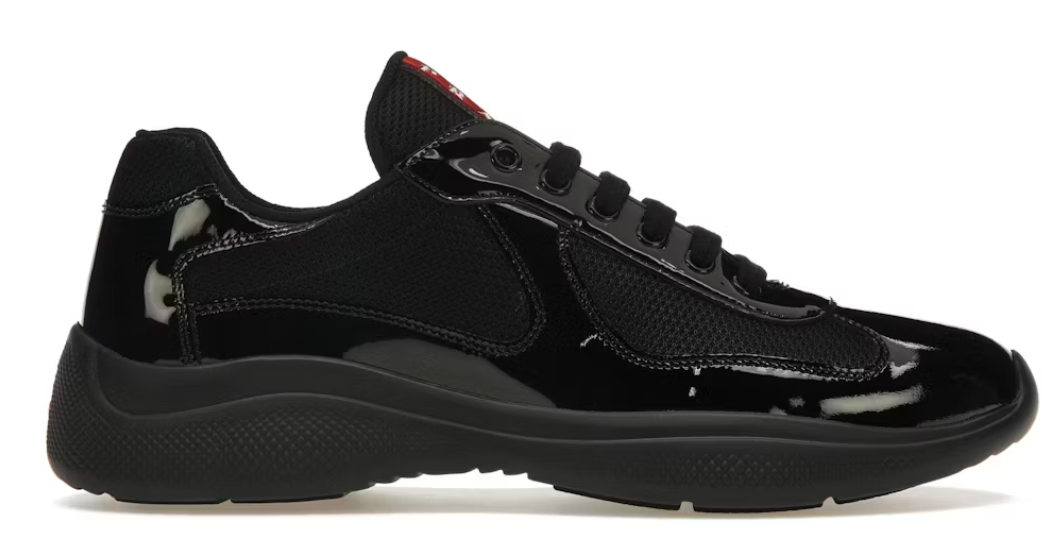 Prada America's Cup Patent Leather Black