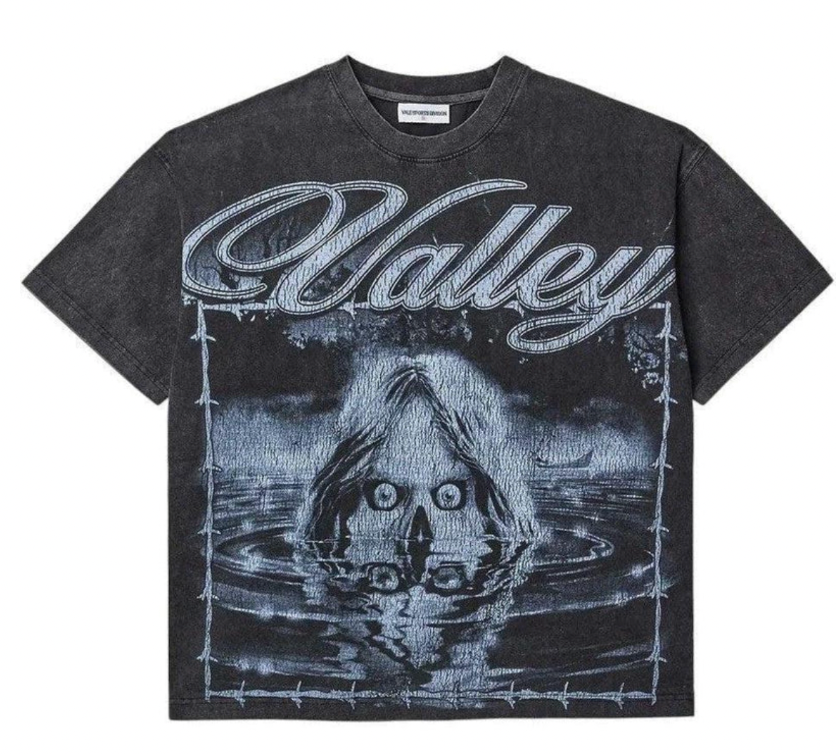 Vale Forever River Monster T-Shirt Washed Black