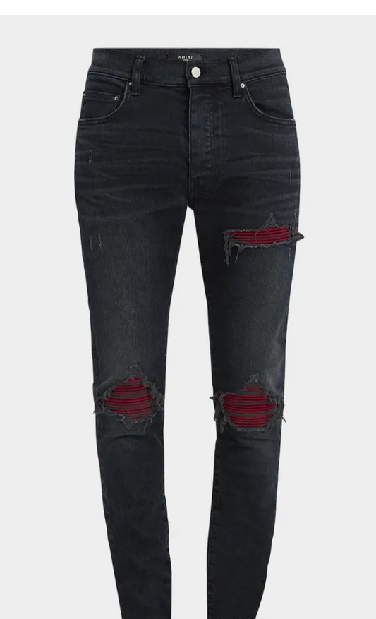 Amiri Ultrasuede MX1 Midnight Indigo Jeans
