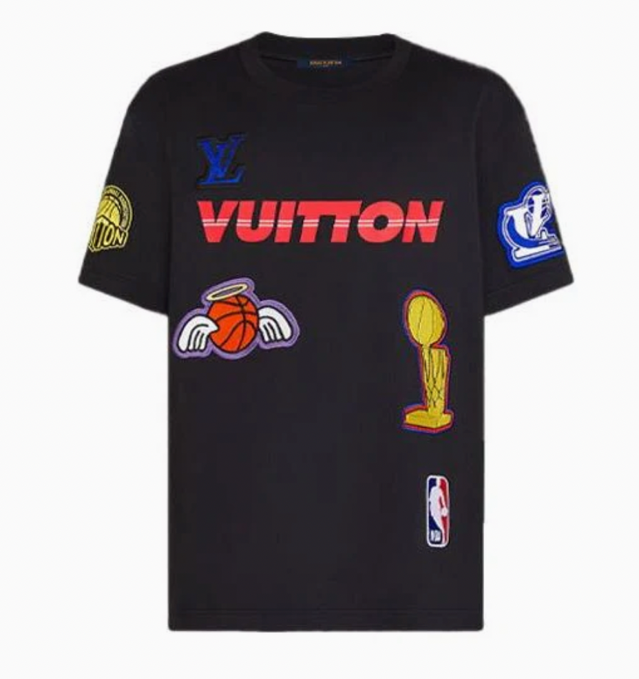 Louis Vuitton NBA Tee Black
