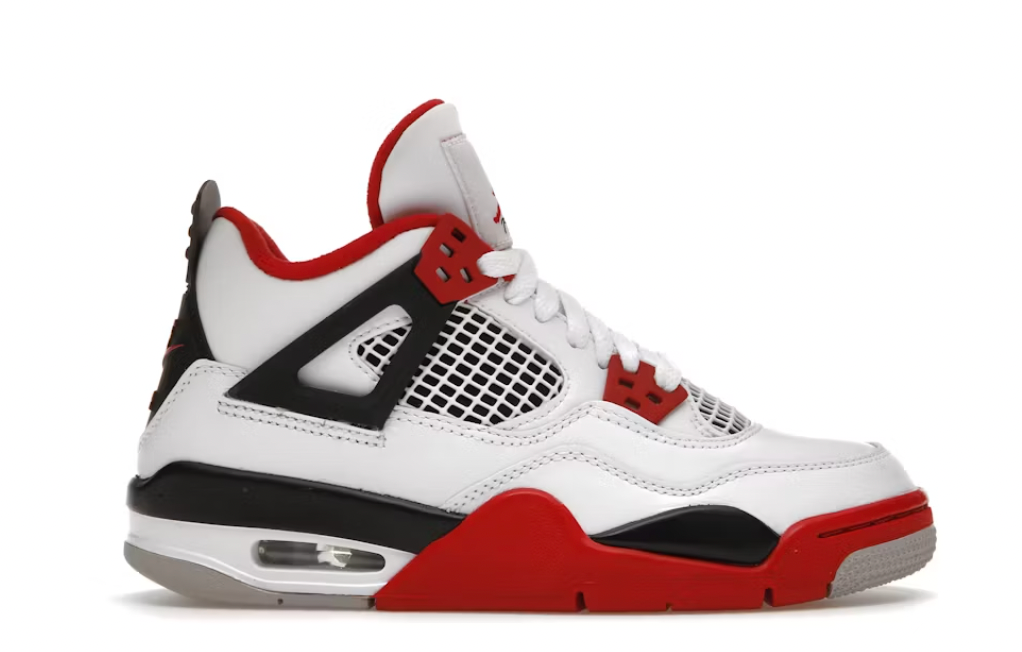 Jordan 4 Retro Fire Red (2020) (GS)