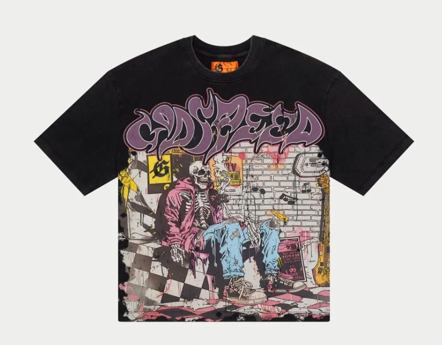 Godspeed Stoner T-Shirt Black
