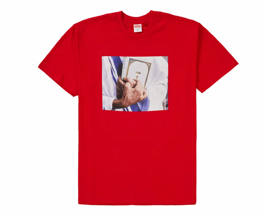 Supreme Bible Tee Red