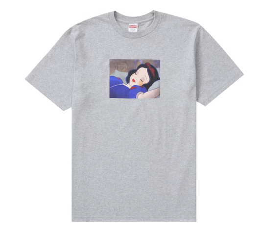 Supreme Snow White Tee Heather Grey