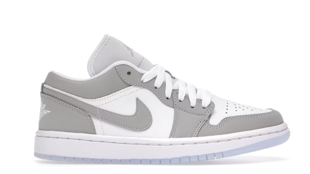 Jordan 1 Low Wolf Grey (Women's)