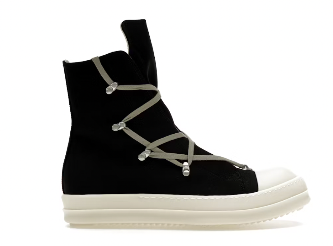 Rick Owens Lido DRKSHDW Hexa High Black Milk