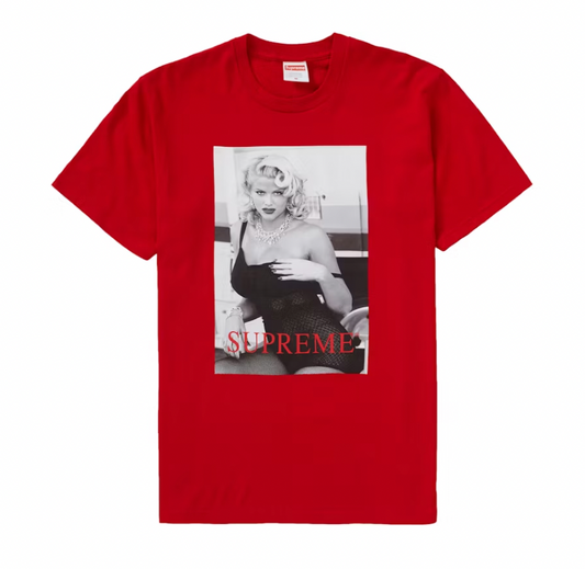 Supreme Anna Nicole Smith Tee Red