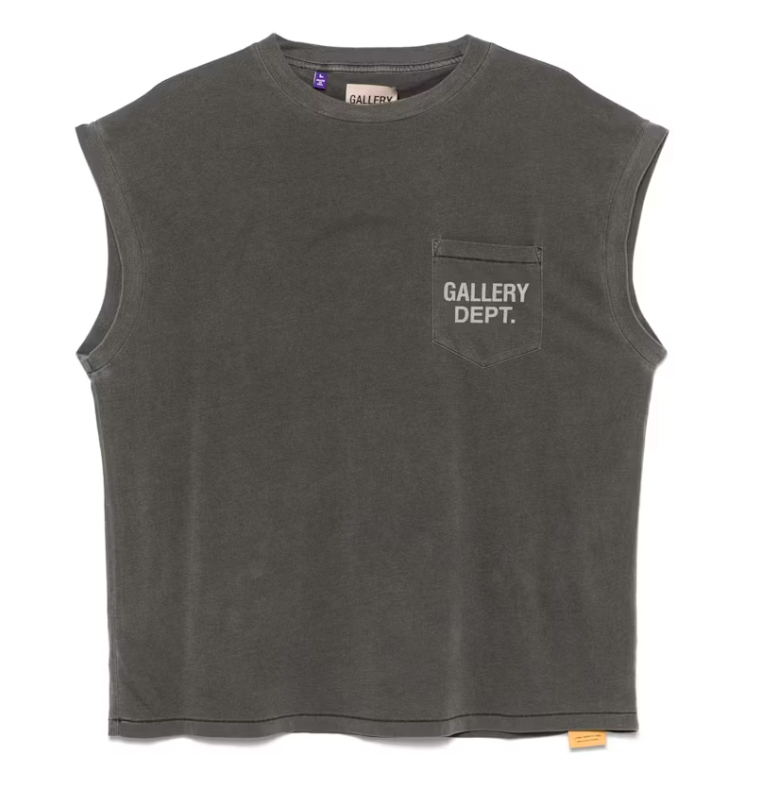 Gallery Dept. Augi Sleeveless T-shirt Vintage Black