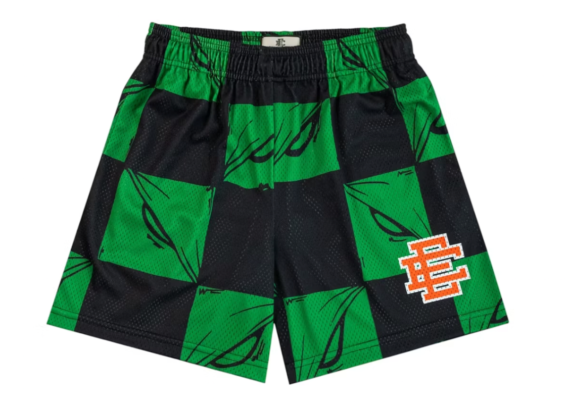 Eric Emanuel x Matty Boy EE Shorts 99 Eyes Slime/Orange