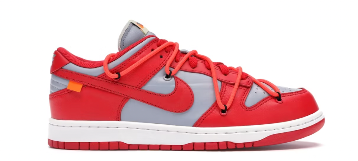 Nike Dunk Low Off-White University Red