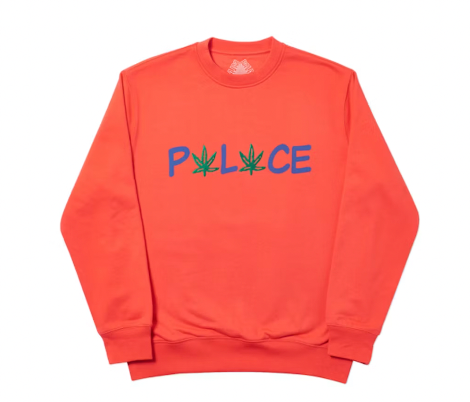 Palace Pwlwce Crew Red