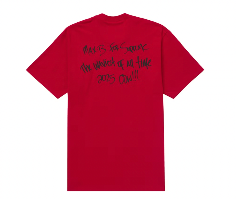 Supreme Max B Tee Red