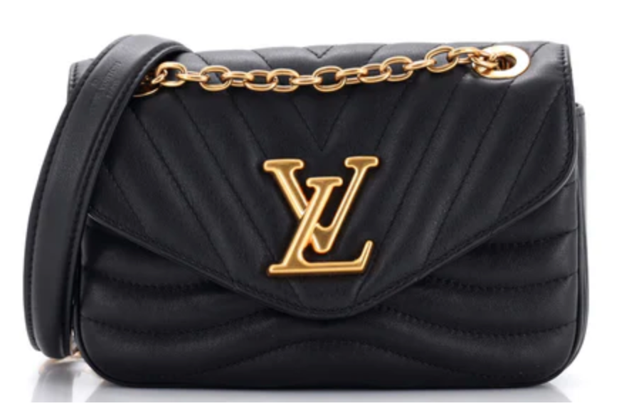 Louis Vuitton New Wave Chain Bag PM Shoulder Bag Black