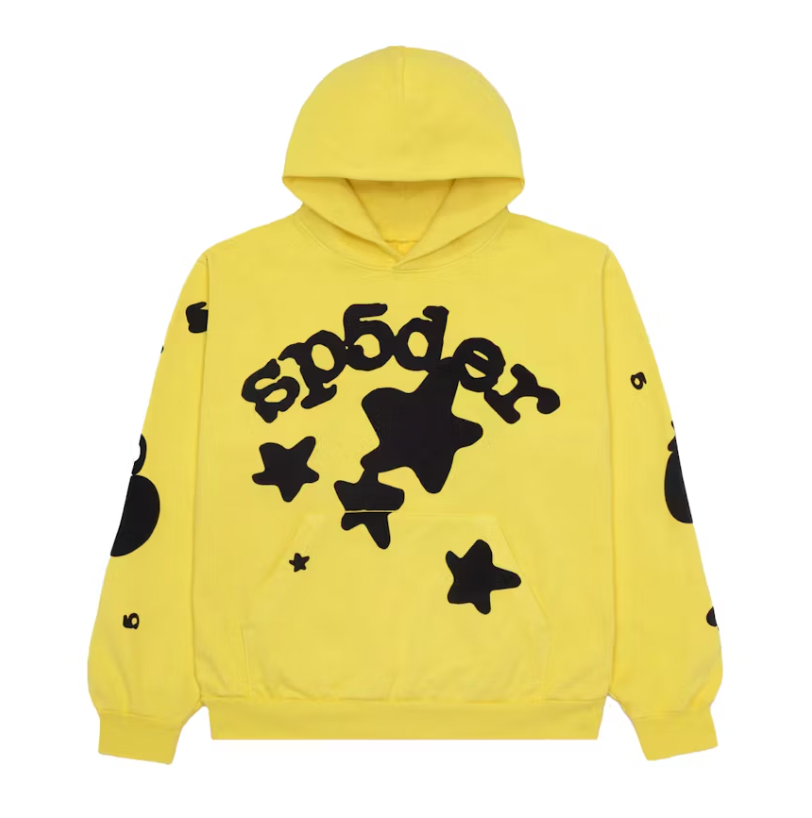 Sp5der Beluga Hoodie Gold