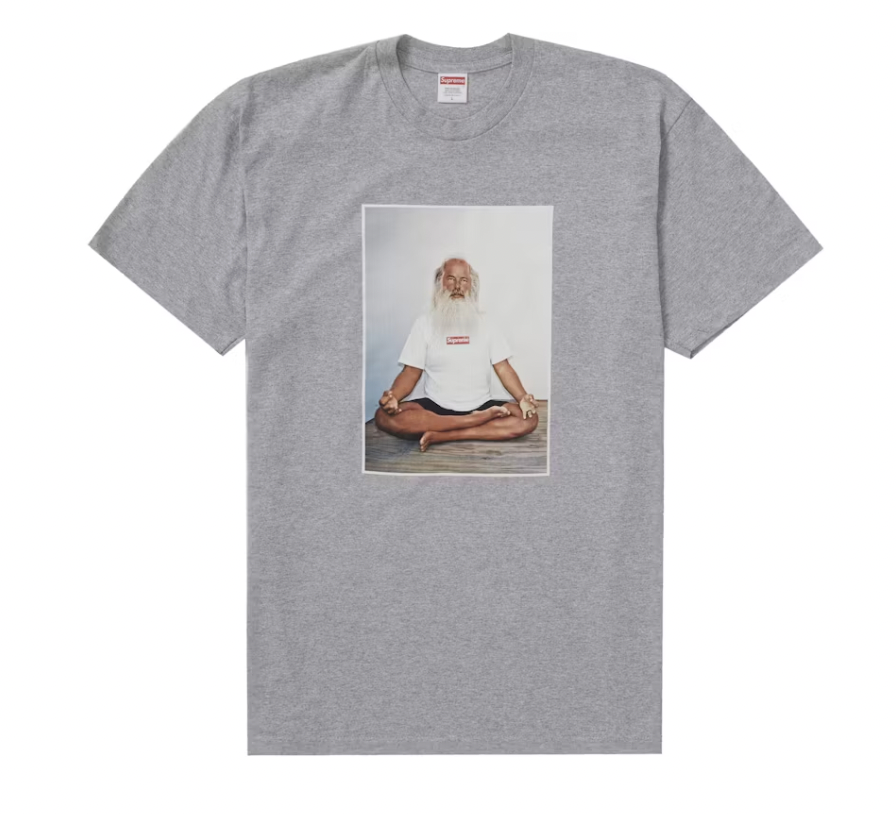 Supreme Rick Rubin Tee Heather Grey