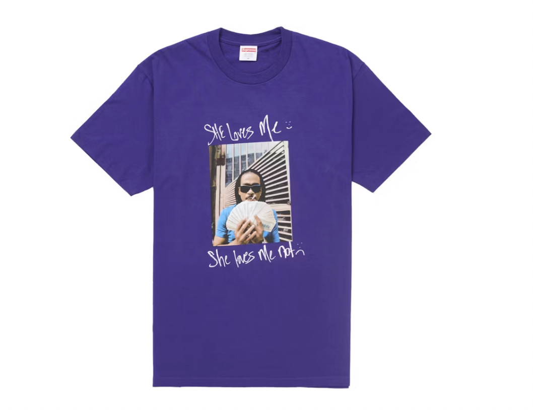 Supreme Max B Tee Purple
