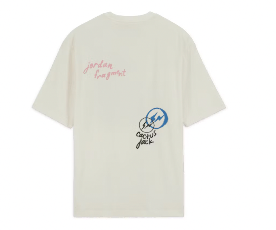 Travis Scott x Jordan x Fragment T-shirt White