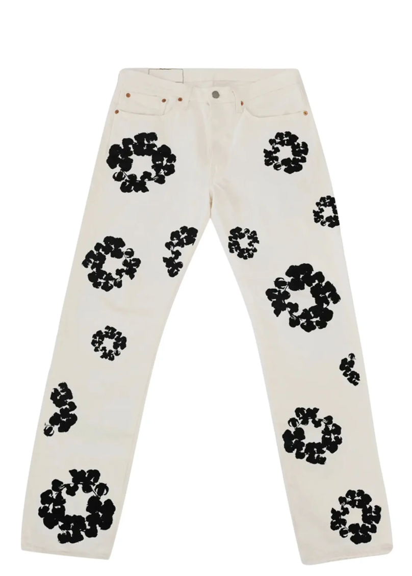 Denim Tears x Levi's Cotton Wreath Jean White