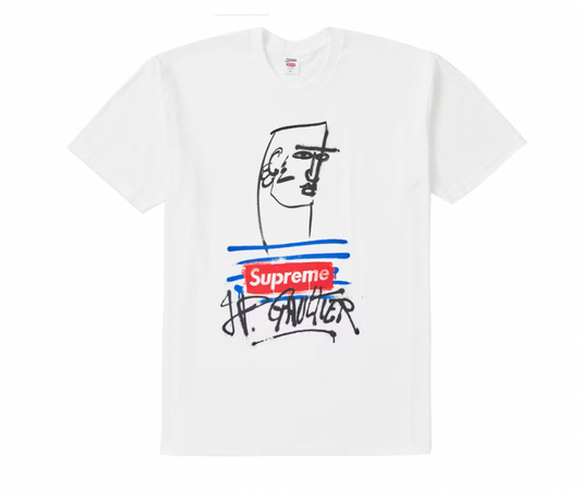 Supreme Jean Paul Gaultier Tee White