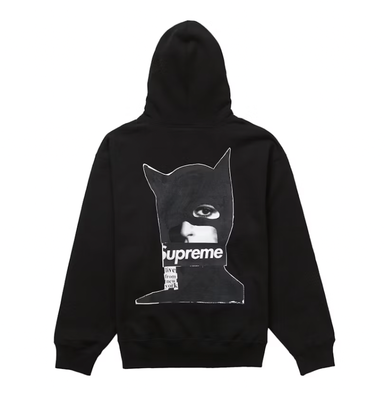 Supreme Catwoman Hooded Sweatshirt Black