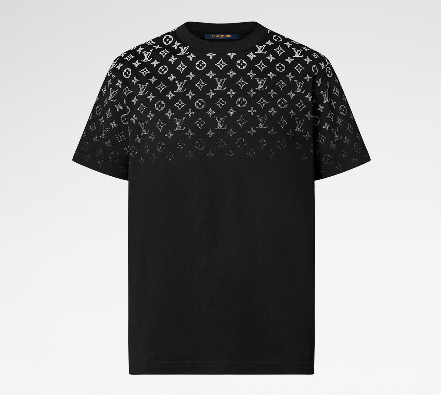 Louis Vuitton Gradient Cotton T-Shirt Black