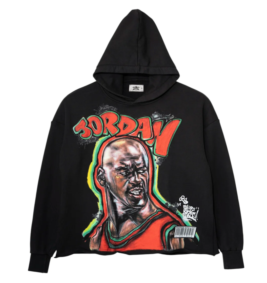 Barriers Michael Jordan Hoodie Black