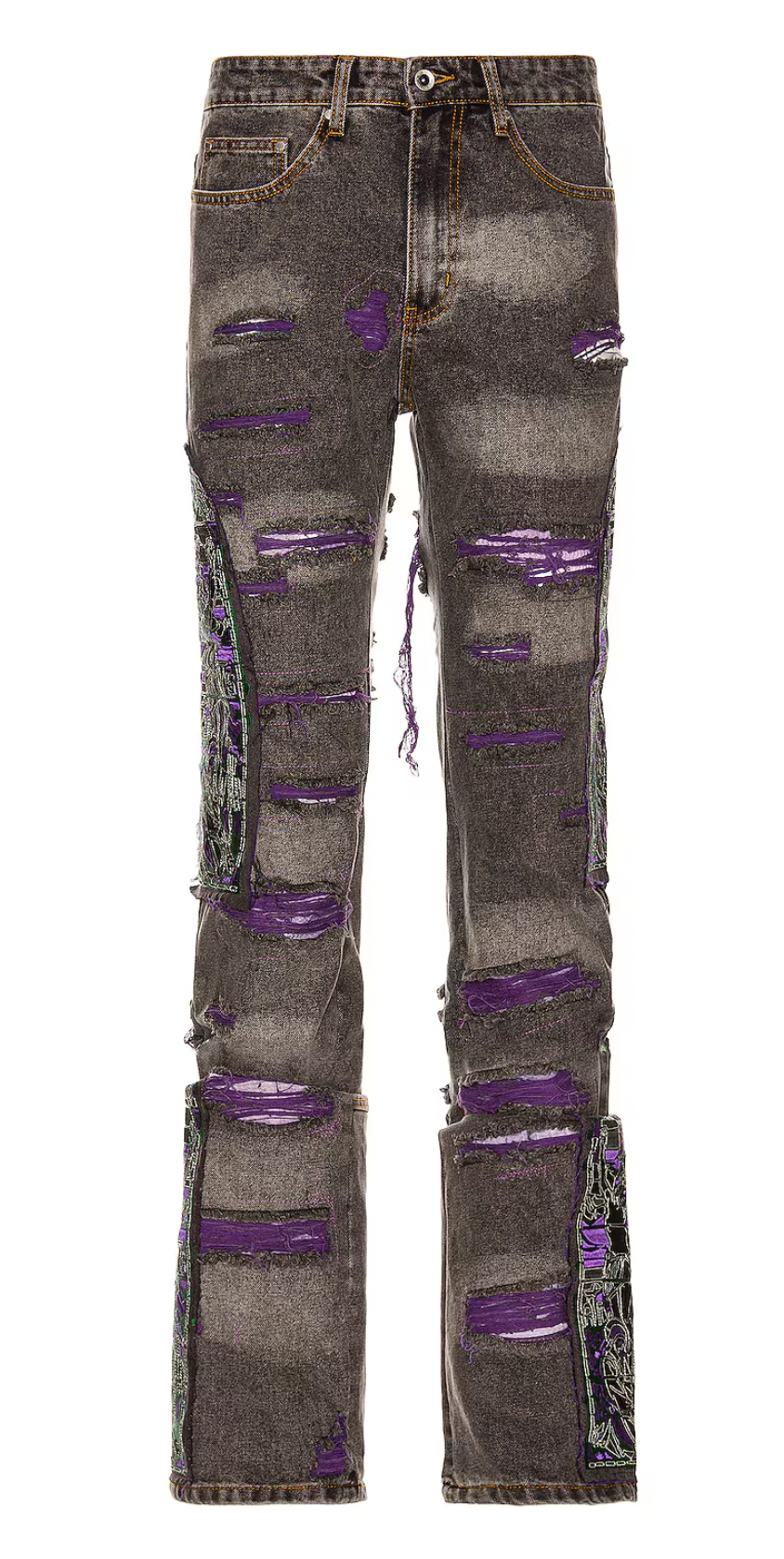 Who Decides War Coal Violet Fusion Denim