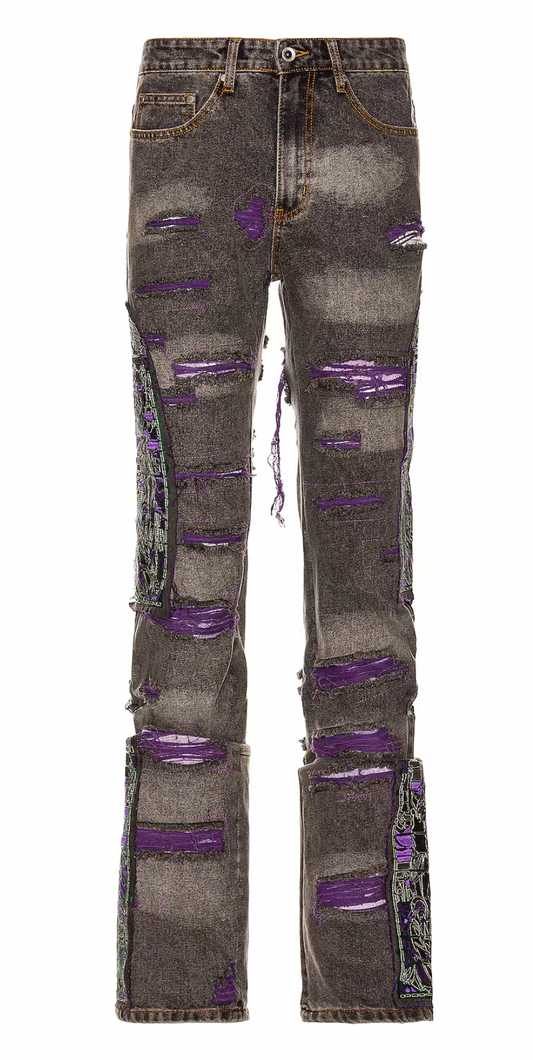 Who Decides War Coal Violet Fusion Denim