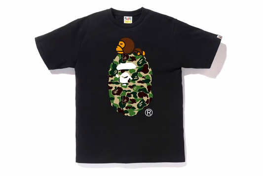 BAPE ABC Milo on Big Ape Tee Black/Green