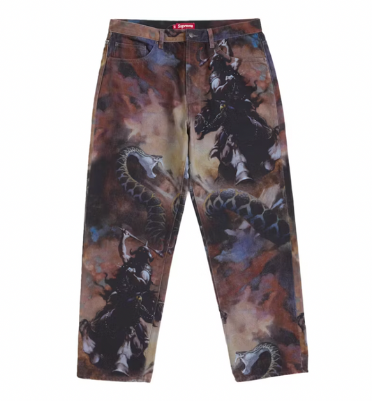 Supreme Frazetta Loose Fit Jean Multicolor