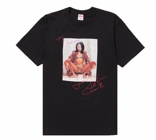 Supreme Lil Kim Tee Black