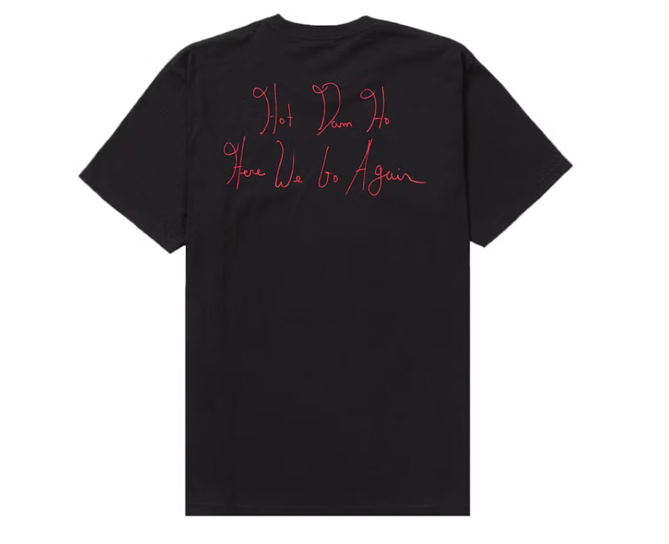 Supreme Lil Kim Tee Black