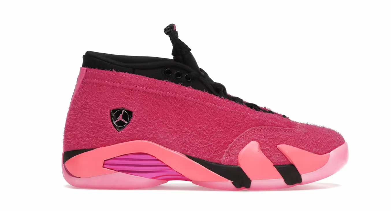 Jordan 14 Retro Low Shocking Pink (W)