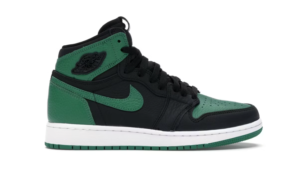 Jordan 1 Retro High Pine Green Black (GS)