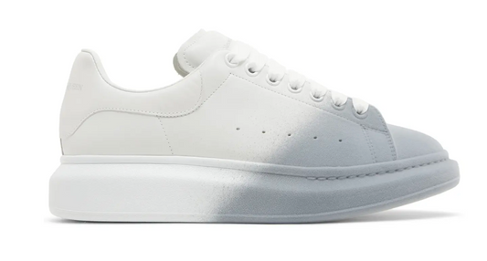Alexander McQueen Oversized Sneaker Sprayed Ombre White Melange