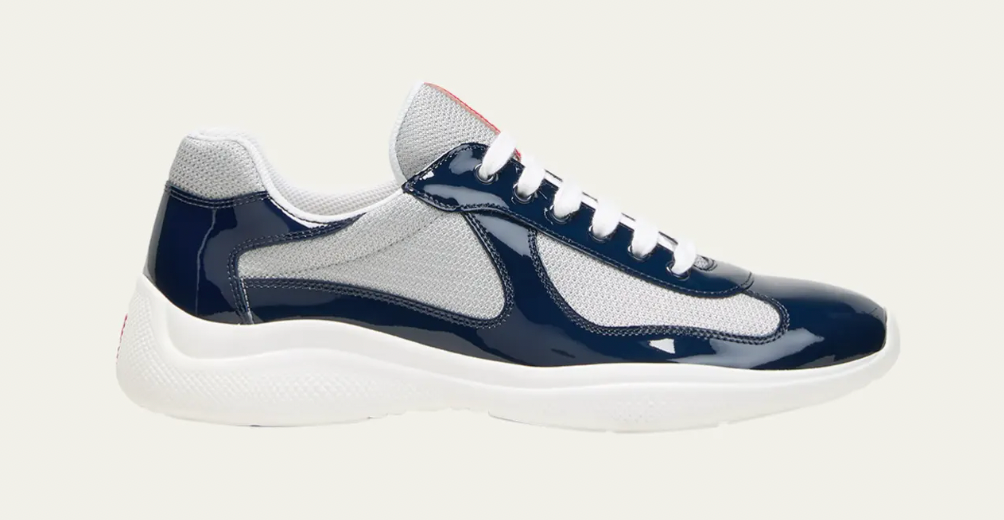 Prada America's Cup Sneakers Low Ink Blue