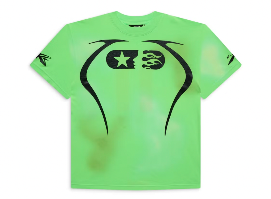 Hellstar Warm Up T-shirt Neon Green