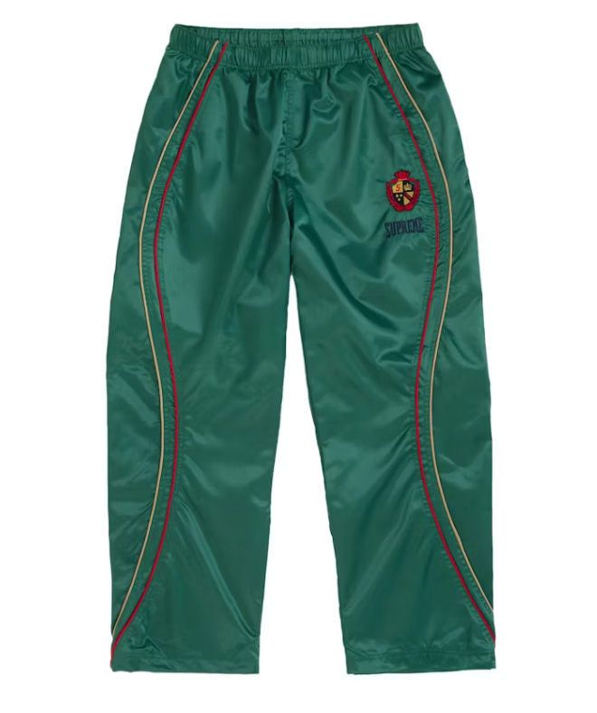 Supreme Satin Track Pant (SS25) Green