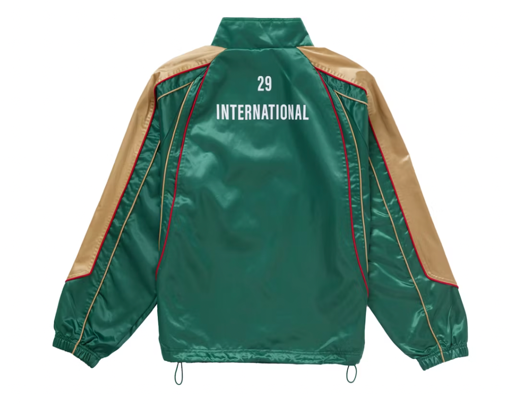 Supreme Satin Piping Pullover Green