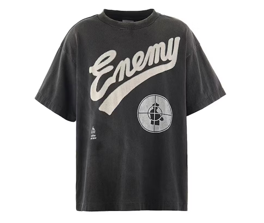 Saint Michael x Public Enemy SS Tee Black