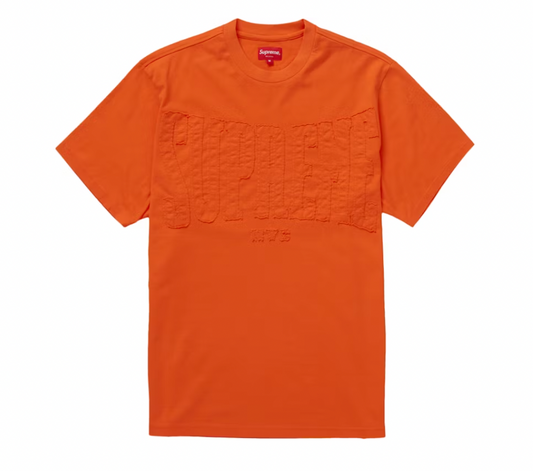 Supreme Cutout Logo S/S Top Orange