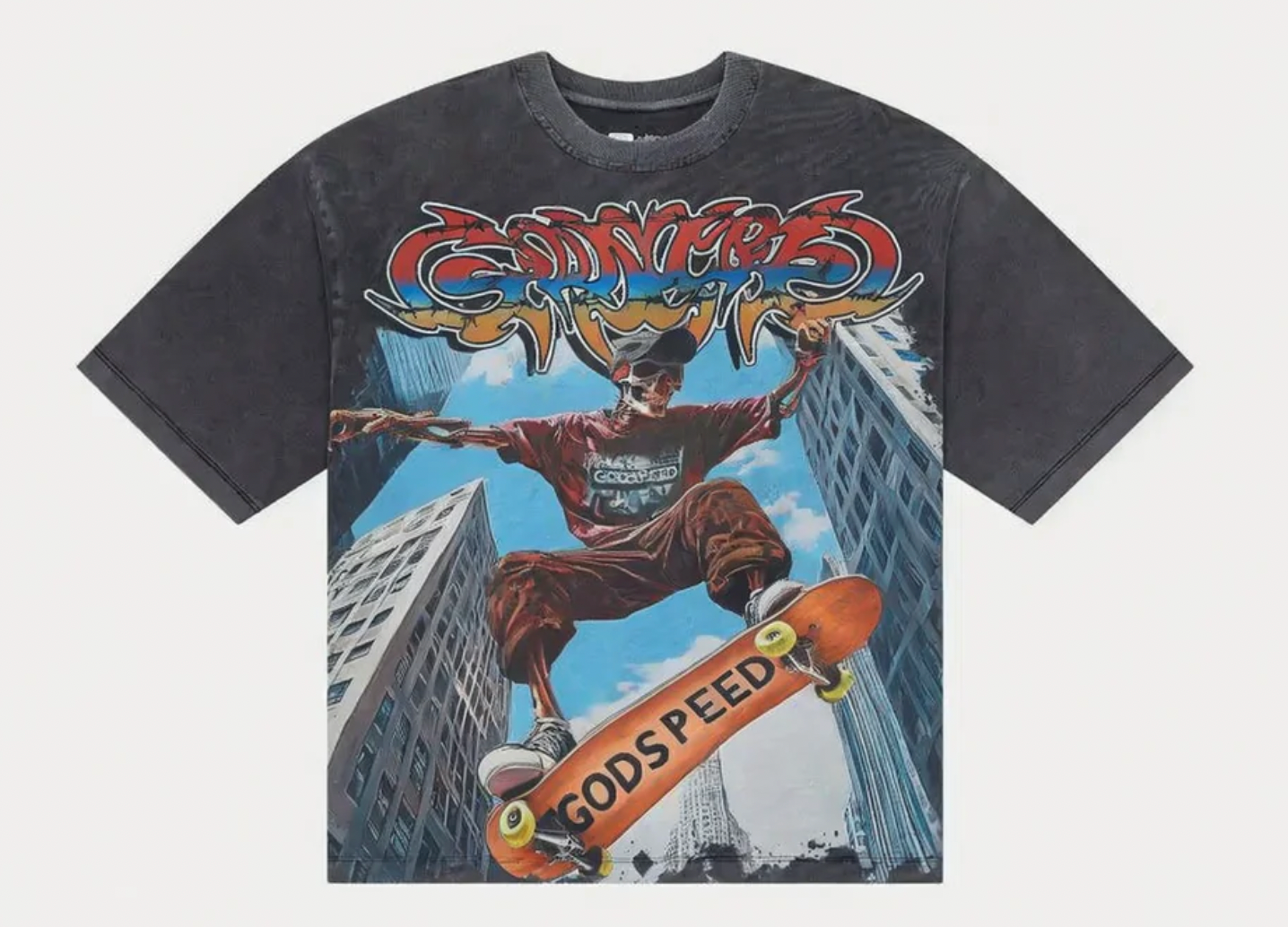 Godspeed Ollie T-shirt Grey Wash