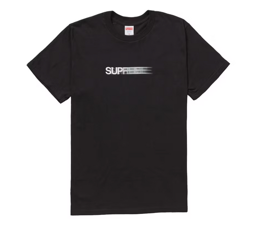 Supreme Motion Logo Tee Black