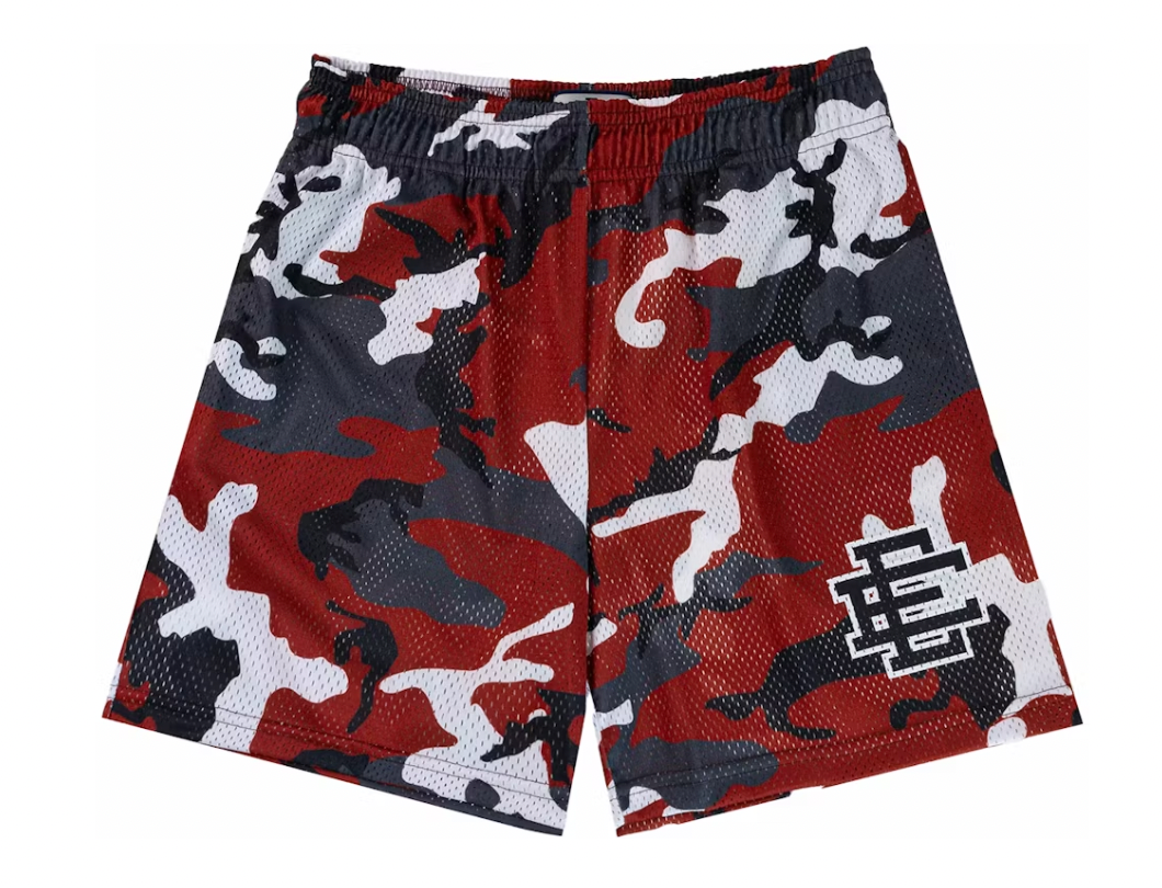 Eric Emanuel EE Basic Short Maroon/Black Camo