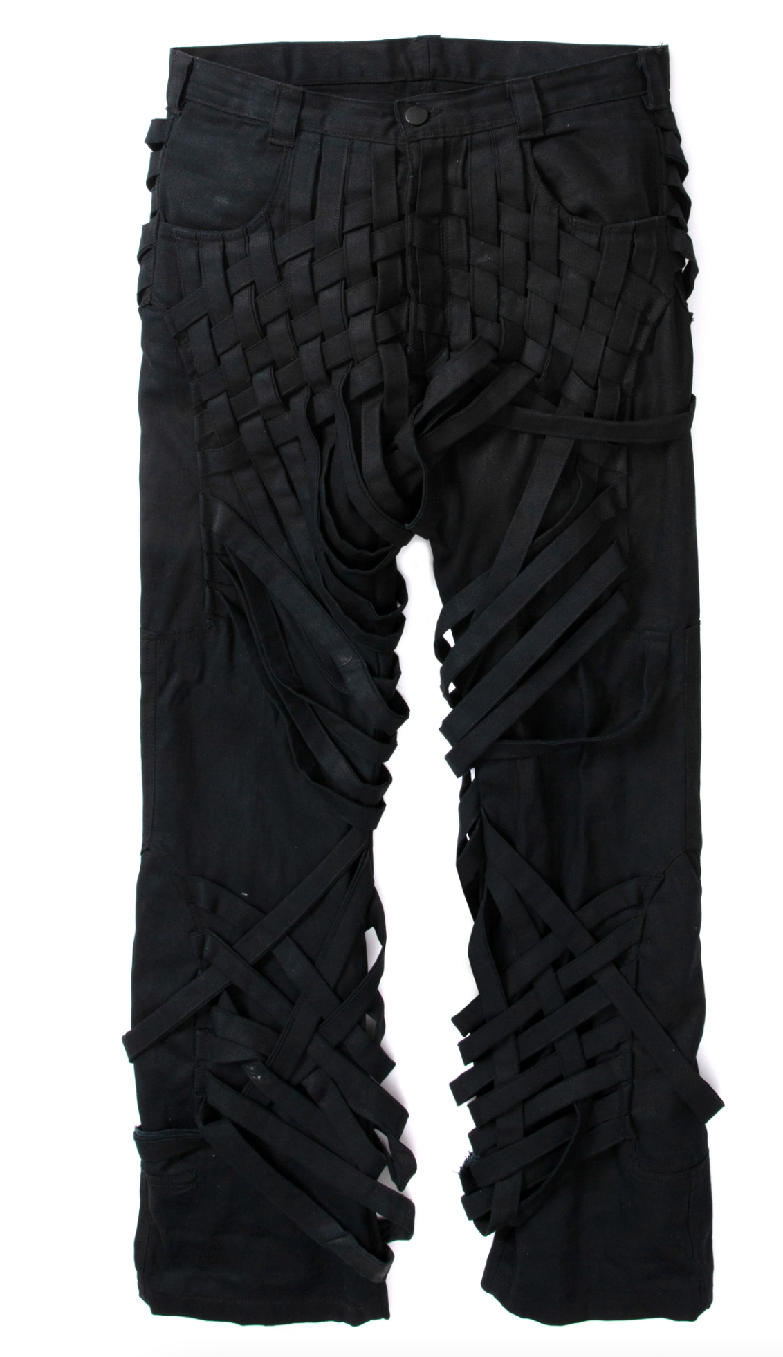 Who Decides War Interwoven Trousers Black