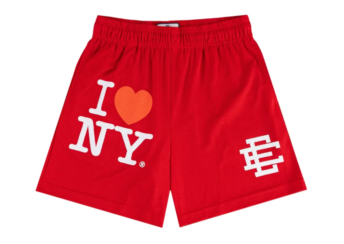 Eric Emanuel EE I Love New York Short Red/White