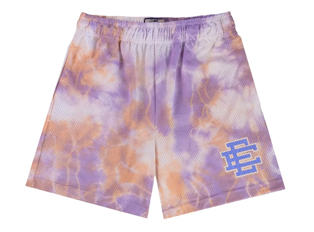 Eric Emanuel EE Basic Short Lavender Tie Dye/Blue